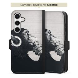 Sideflip with flap black/lateral flap