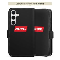 Sideflip with flap black/lateral flap