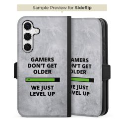 Sideflip with flap black/lateral flap