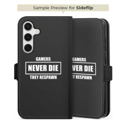 Sideflip with flap black/lateral flap