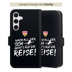 Sideflip mit Lasche schwarz/seiltliche Lasche