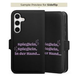 Sideflip mit Lasche schwarz/seiltliche Lasche