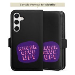 Sideflip mit Lasche schwarz/seiltliche Lasche