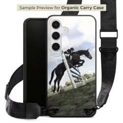 Organic Carry Case mit MagSafe schwarz Gurtband schwarz