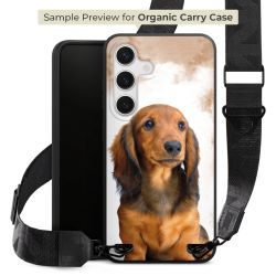 Organic Carry Case mit MagSafe schwarz Gurtband schwarz