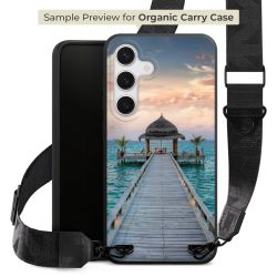 Organic Carry Case mit MagSafe schwarz Gurtband schwarz