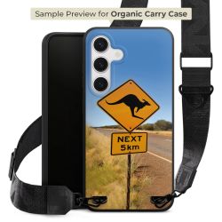 Organic Carry Case mit MagSafe schwarz Gurtband schwarz