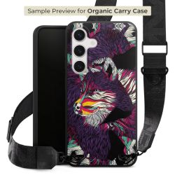 Organic Carry Case mit MagSafe schwarz Gurtband schwarz