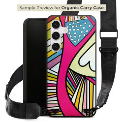 Organic Carry Case mit MagSafe schwarz Gurtband schwarz