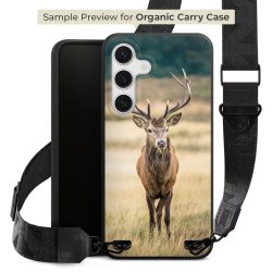 Organic Carry Case mit MagSafe schwarz Gurtband schwarz