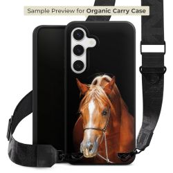 Organic Carry Case mit MagSafe schwarz Gurtband schwarz