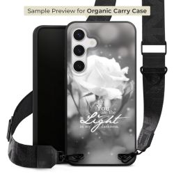 Organic Carry Case mit MagSafe schwarz Gurtband schwarz