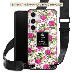 Organic Carry Case mit MagSafe schwarz Gurtband schwarz