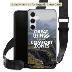 Organic Carry Case mit MagSafe schwarz Gurtband schwarz