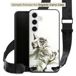 Organic Carry Case mit MagSafe schwarz Gurtband schwarz