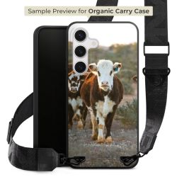 Organic Carry Case mit MagSafe schwarz Gurtband schwarz