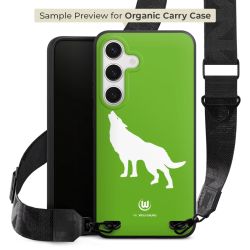 Organic Carry Case mit MagSafe schwarz Gurtband schwarz