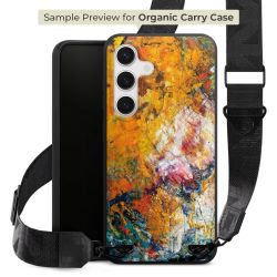 Organic Carry Case mit MagSafe schwarz Gurtband schwarz