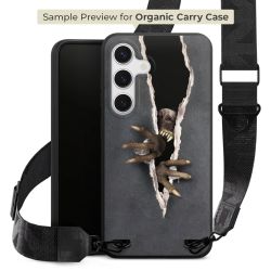 Organic Carry Case mit MagSafe schwarz Gurtband schwarz