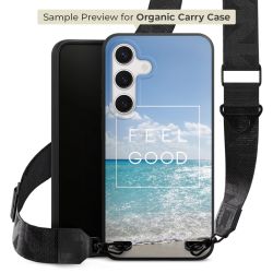 Organic Carry Case mit MagSafe schwarz Gurtband schwarz