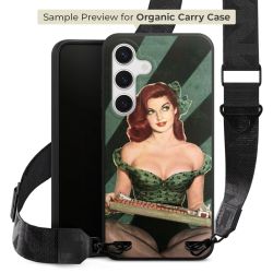 Organic Carry Case mit MagSafe schwarz Gurtband schwarz