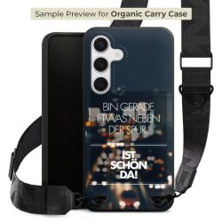 Organic Carry Case mit MagSafe schwarz Gurtband schwarz