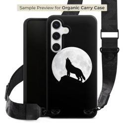 Organic Carry Case mit MagSafe schwarz Gurtband schwarz