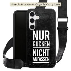 Organic Carry Case mit MagSafe schwarz Gurtband schwarz