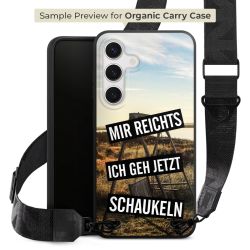 Organic Carry Case mit MagSafe schwarz Gurtband schwarz