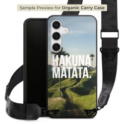 Organic Carry Case mit MagSafe schwarz Gurtband schwarz