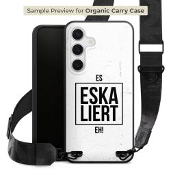 Organic Carry Case mit MagSafe schwarz Gurtband schwarz