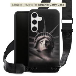 Organic Carry Case mit MagSafe schwarz Gurtband schwarz