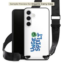 Organic Carry Case mit MagSafe schwarz Gurtband schwarz