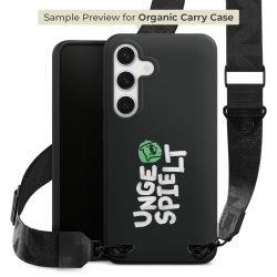 Organic Carry Case mit MagSafe schwarz Gurtband schwarz