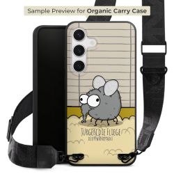 Organic Carry Case mit MagSafe schwarz Gurtband schwarz