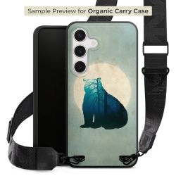 Organic Carry Case mit MagSafe schwarz Gurtband schwarz