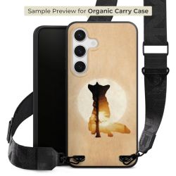 Organic Carry Case mit MagSafe schwarz Gurtband schwarz