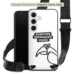 Organic Carry Case mit MagSafe schwarz Gurtband schwarz