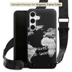 Organic Carry Case mit MagSafe schwarz Gurtband schwarz