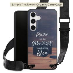 Organic Carry Case mit MagSafe schwarz Gurtband schwarz