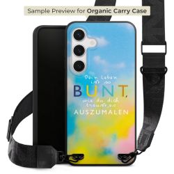 Organic Carry Case mit MagSafe schwarz Gurtband schwarz