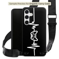 Organic Carry Case mit MagSafe schwarz Gurtband schwarz