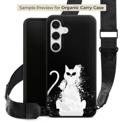 Organic Carry Case mit MagSafe schwarz Gurtband schwarz