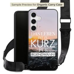 Organic Carry Case mit MagSafe schwarz Gurtband schwarz