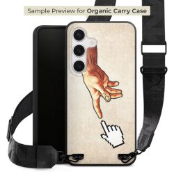 Organic Carry Case mit MagSafe schwarz Gurtband schwarz