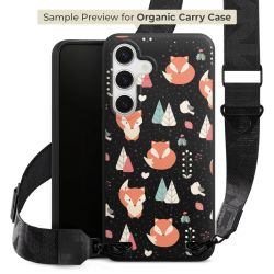 Organic Carry Case mit MagSafe schwarz Gurtband schwarz