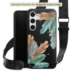 Organic Carry Case mit MagSafe schwarz Gurtband schwarz