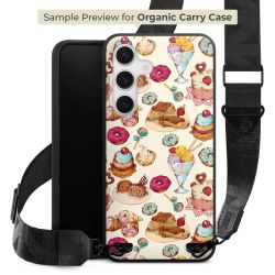 Organic Carry Case mit MagSafe schwarz Gurtband schwarz