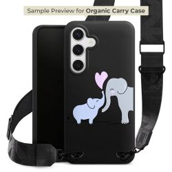 Organic Carry Case mit MagSafe schwarz Gurtband schwarz