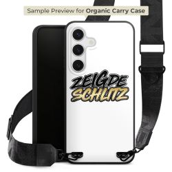 Organic Carry Case mit MagSafe schwarz Gurtband schwarz